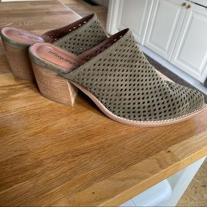 Jeffrey Campbell Heeled Leather Mule